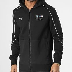 Grosses soldes 🤩 Veste Zippée Capuche BMW Motorsport 538131 Noir de Puma ⌛ -Puma Soldes 2022 puma 347378 538131 01 20221110T160621 03