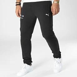 Meilleure affaire ❤️ Pantalon Jogging A Bandes BMW Motorsport 538133 Noir de Puma 😉