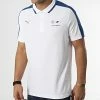 Sortie 🤩 Polo Manches Courtes A Bandes BMW Motorsport 538135 Blanc de Puma ✔️