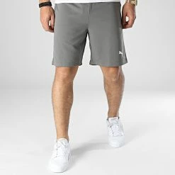 Grosses soldes 👍 Short Jogging 704942 Gris de Puma 🎁 -Puma Soldes 2022 puma 347569 704942 13 20221118T154145 03