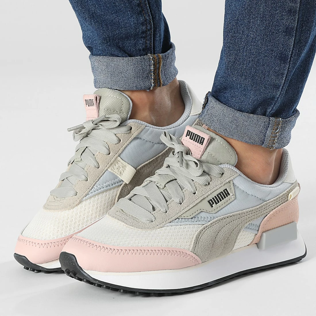 Top 10 🛒 Baskets Femme Future Rider Interest 387694 Pristine Platinum Grey de Puma ✔️ 3 Top 10 🛒 Baskets Femme Future Rider Interest 387694 Pristine Platinum Grey de Puma ✔️