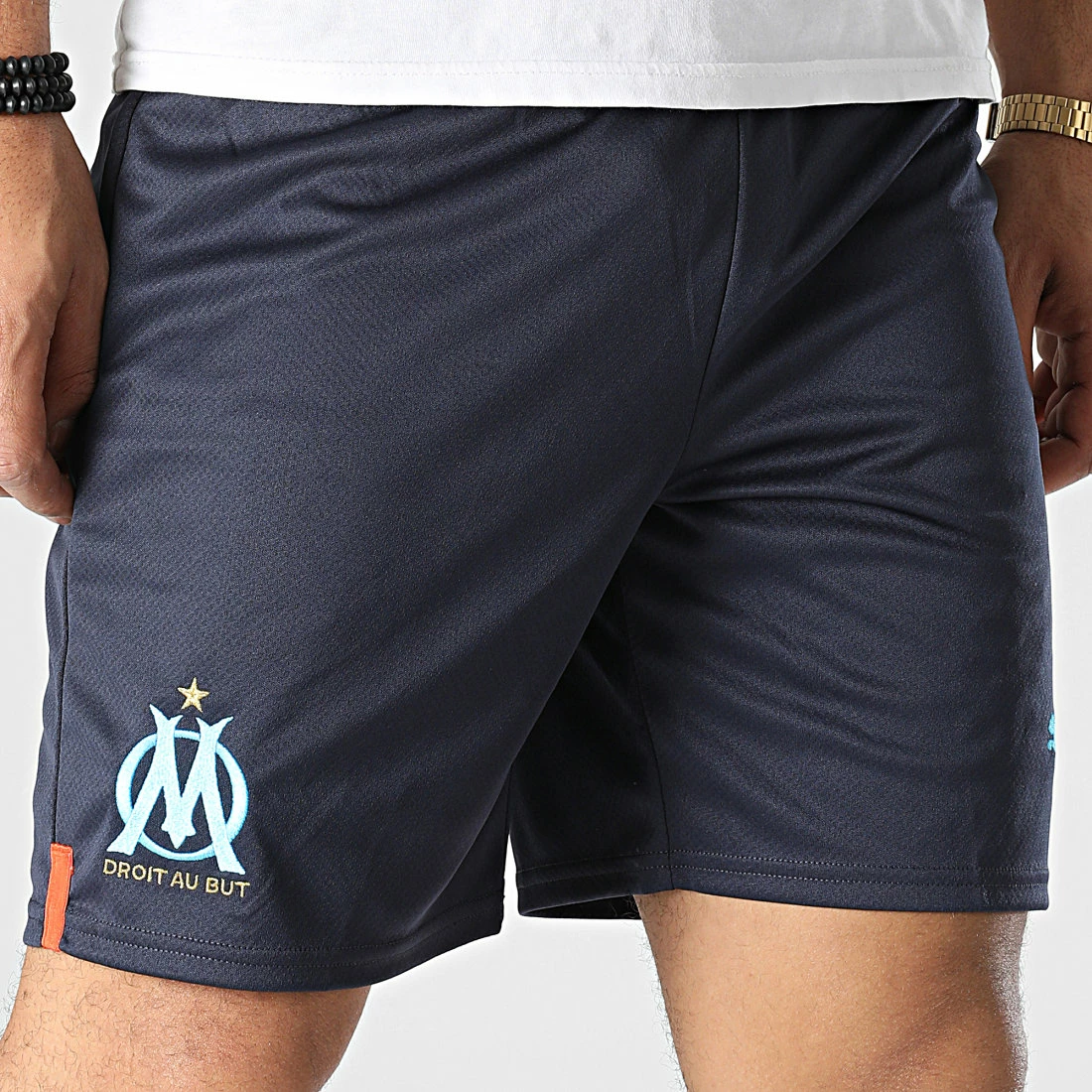 Sortie 🤩 Short Jogging OM Replica 766110 Bleu Marine de Puma 😉 2 Sortie 🤩 Short Jogging OM Replica 766110 Bleu Marine de Puma 😉