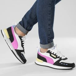 Sortie 🔔 Baskets Femme R78 Voyage 373117 White Electric Orchad Black de Puma ⌛ -Puma Soldes 2022 puma 348095 373117 62 20221115T135309 03
