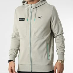 Le moins cher 😍 Sweat Zippé Capuche Mercedes AMG Petronas 538460 Vert Kaki Clair de Puma ✨ 8 Le moins cher 😍 Sweat Zippé Capuche Mercedes AMG Petronas 538460 Vert Kaki Clair de Puma ✨ -Puma Soldes 2022 puma 348160 538460 07 20221121T151057 03