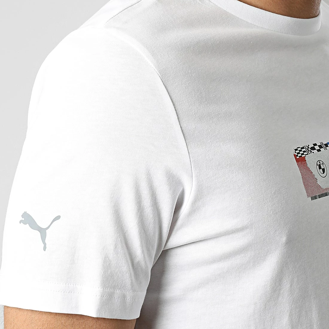 Remise 😉 Tee 👚 Shirt BMW Motorsport 539650 Blanc de Puma ⭐ 4 Remise 😉 Tee 👚 Shirt BMW Motorsport 539650 Blanc de Puma ⭐ – Image 2