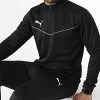De gros 🛒 Ensemble De Survetement Team Rise Poly Training 657390 657394 Noir de Puma ❤️
