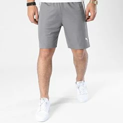 Tout neuf 💯 Short Jogging Team Liga 704924 Gris de Puma 🔥 -Puma Soldes 2022 puma 348788 704924 13 20221128T140214 03