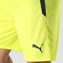 Remise ❤️ Short Jogging Team Liga 704924 Jaune Fluo de Puma 👍 -Puma Soldes 2022 puma 348791 704924 42 20221128T140328 02